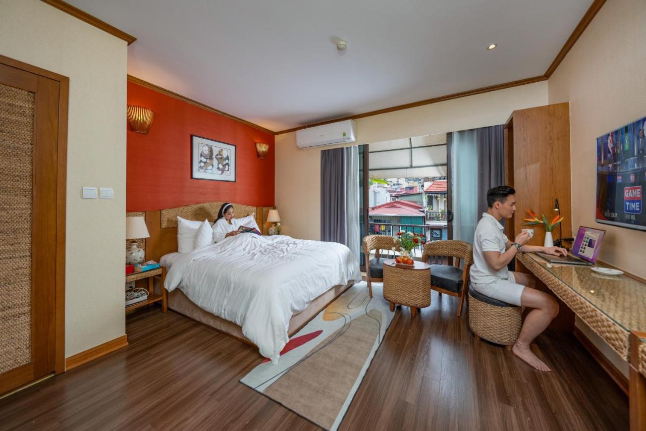 Mk Premier Boutique Hotel Hanoi Luaran gambar